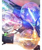 Comprar Luces Solares Guirnaldas De 5 Metros Con 10 Focos De Colores