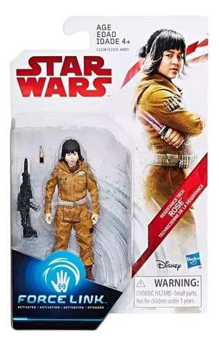 Star Wars Figura Articulada Tech Rose Force Link 2.0