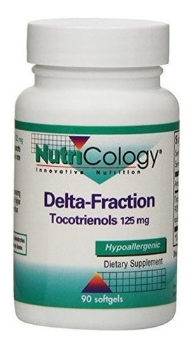 Tocotrienoles En Fracción Delta 125 Mg, 90 Pastillas