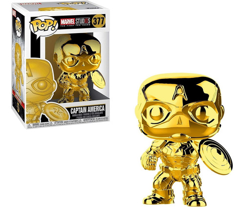 Funko Pop Marvel Studios 10th Capitán América #377 Original