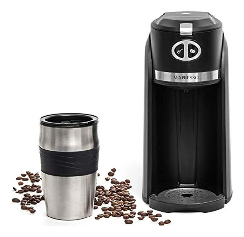 Cafetera Personal Automática Mixpresso 2 En 1 Grind & Brew, 