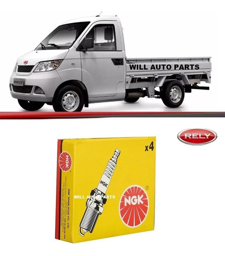 Cabo Vela Rely Pick-up + Velas + 2 Bobinas 2010 11 12 Á 2015