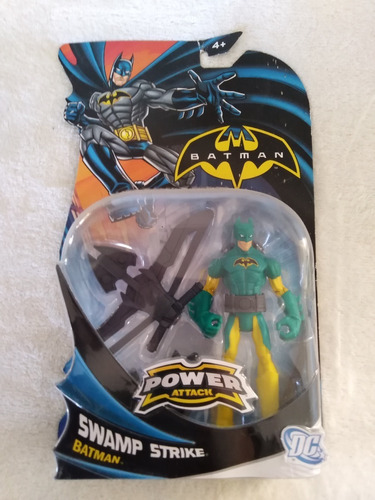 Batman Figura Swamp Strike Nueva Año 2011 Kikkoman65