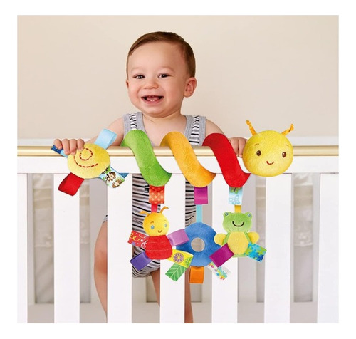 Juguete Para Portabebe Y Carriola De Bebé, Gusano Ajustable