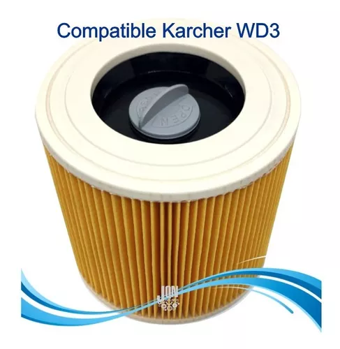 Filtro Hepa Compatible Aspiradora Karcher Wd3