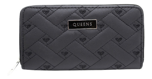 Queens Billetera Mujer Cuero Sintético Urbana Qw132z Natural