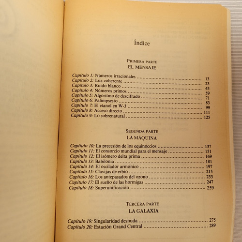 Contacto El Llamado De Las Estrellas Carl Sagan Emece