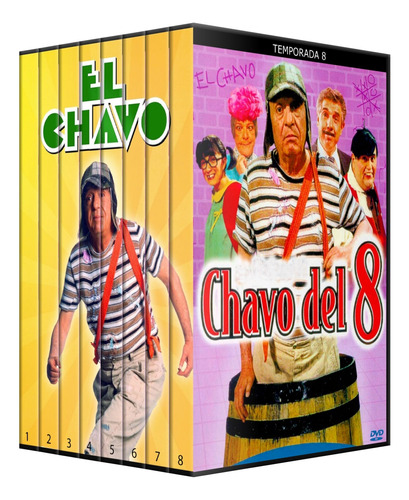 El Chavo Del Ocho 8 Serie Completa En Dvd