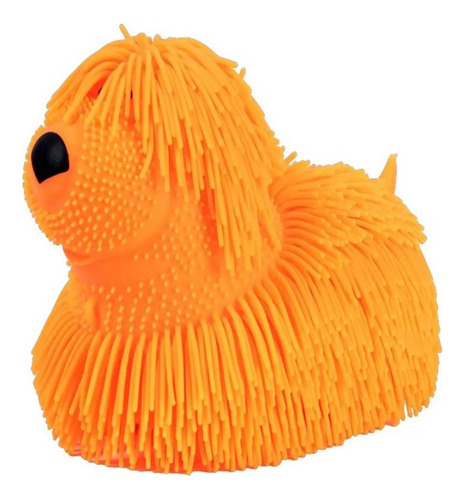 Cachorro Squish Anti Stress De Apertar Dog Flofly Cãozinho Cor Laranja