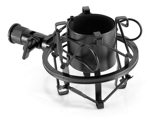 Imagen 4 de 10 de Shock Mount Standard Para Microfono Condenser Marca Elefir