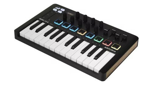 Imagen 3 de 7 de Arturia Minilab 3 Black Controlador Midi 25 Teclas 8 Pads
