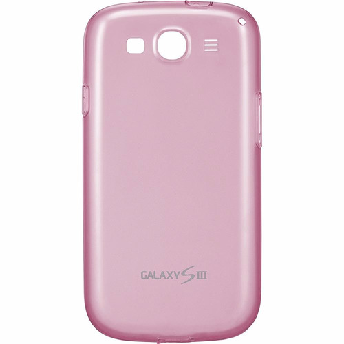 Capa Samsung Protetora Tpu Galaxy Siii Pink Original