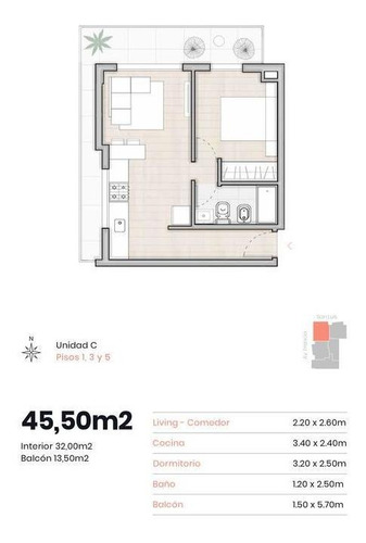 Imagen 11 de 17 de Lofts, 1 Y 2 Dormitorios De Inversión