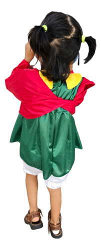 Disfraz Chilindrina Chapulín Colorado Chavo Del 8 Para Niña