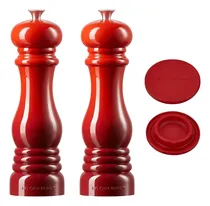 Comprar Kit Moedores Sal E Pimenta 21 Cm Vermelho E Tampa Le Creuset
