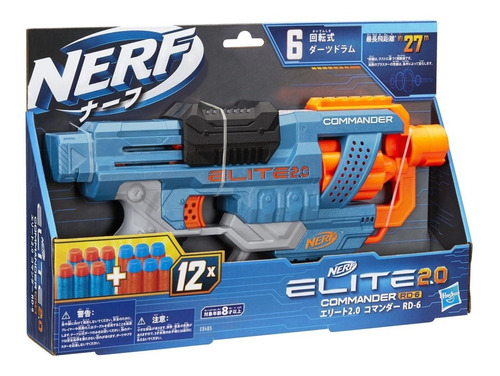 Nerf Elite 2.0 Commander Rd 6 De Hasbro