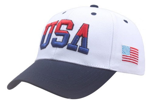 Gorra De Béisbol De Estados Unidos, Bandera Estadounidense.