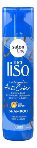 Salon Line Meu Liso Matizador Anticobre Shampoo 300ml