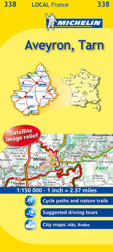 Mapa Local Aveyron, Tarn - Varios Autores