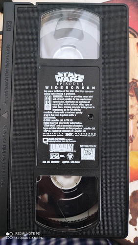Imagen 7 de 7 de Star Wars Video Collector's Edition The Fantom Menace Vhs
