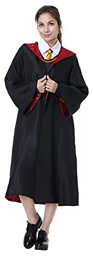 Niños Adultos Mujeres S Hermione Grange Wizard Robe Un...