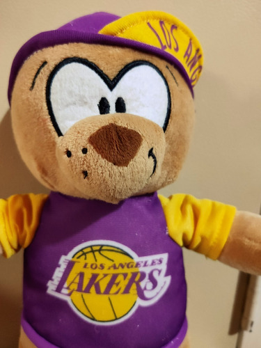 Peluche Nba Los Angeles Lakers Bear Basketball Oso Toy 2018