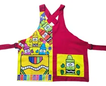 Comprar 12 Batas Mandil Para Maestra Educadora Varios Modelos  