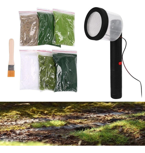 Aplicador De Césped Estático Máquina De Flocado