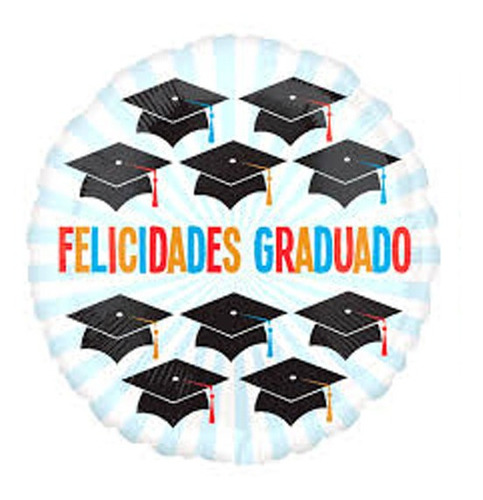 Globos Egresado Graduada  Entrega De Diplomas  18 Pulgadas