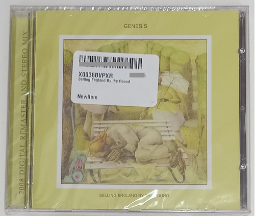 Genesis Selling England By The Pound Cd