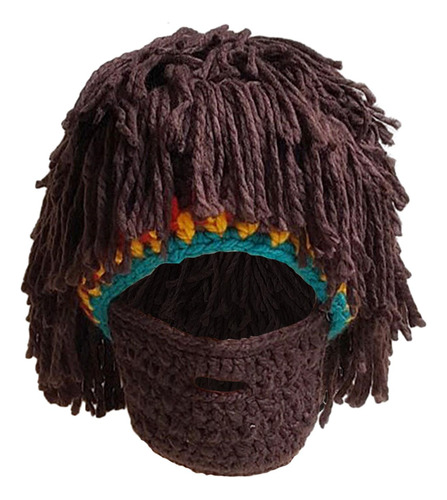 Gorro De Punto Con Barba, Gorro De Punto, Gorro Cálido,