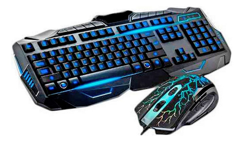 Combo Gamer Mouse, Teclado, Diadema Retroiluminado