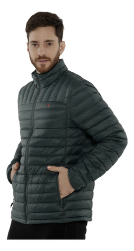 Campera Termica De Pluma Montagne Logan Hombre