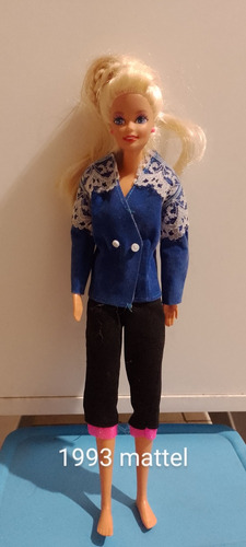 Barbie 1993 Mattel Completamente Articulada