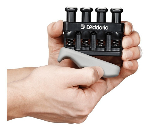 Ejercitador De Dedos Varigrip Marca Planet Waves Pw-vg-01 Desarrolla Y Mantiene La Fuerza Y Destreza De Sus Dedos. Color Negro