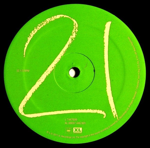 Imagen 2 de 8 de Vinilo Adele 21 Nuevo Sellado