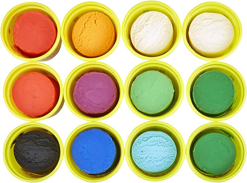 Play-doh Bulk Winter Colors 12 Pack De Compuesto De Modelado