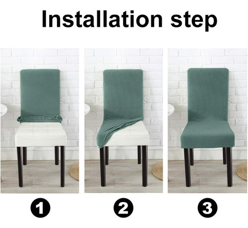 Fundas Elásticas Para Sillas De Comedor, Fundas Para Sillas