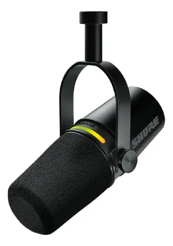 comprar Microfone Shure MV7+ USB Cor Preta