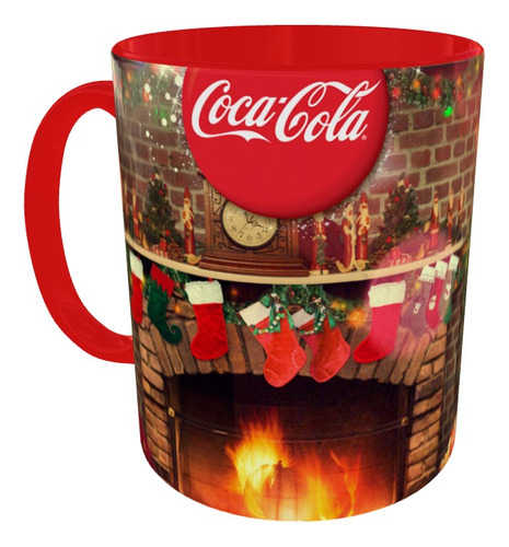 Mugs Coca-cola Papá Noel Pocillo Serie Geeks