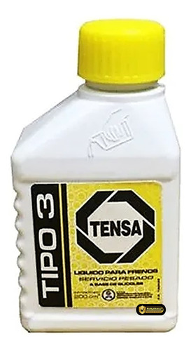 Liquido De Frenos Tensa Tipo / Dot 3 X 200cc Uso Profesional