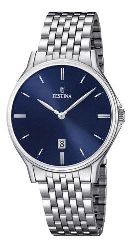 Reloj F16744/3 Festina Hombre Acero Clasico /marisio