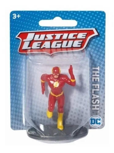 Genial Minifigura De Flash Justice League Dc Mattel
