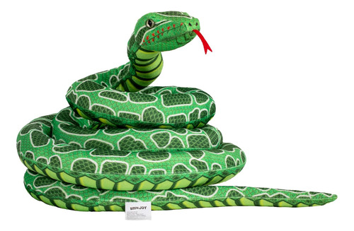 Brinjoy Giant Snake Relleno De Serpiente, Juguete De Lujándo