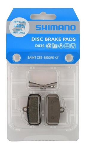 Imagem 1 de 2 de Pastilha De Freio Shimano D03s Resina Slx Xt Zee Saint M8020