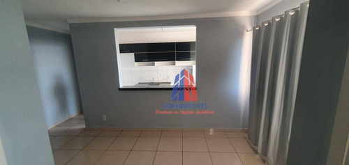 Imagem 3 de 10 de Apartamento Com 2 Dormitórios Para Alugar, 45 M² Por R$ 730,00/mês - Chácara Letônia - Americana/sp - Ap1718