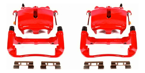 Power Stop Front S4974 Par De Calibradores Con Recubrimiento