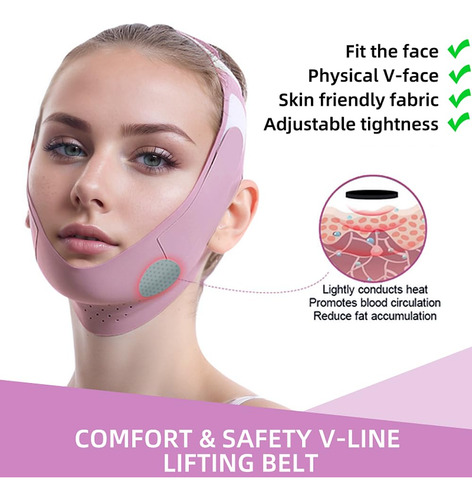 Máscara Para Mentón En V, Máscara Facial En Forma De V, Corr
