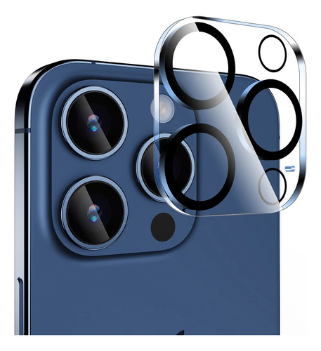 Vidrio Templado De Camara 9d Para iPhone 15 Pro 15 Pro Max 