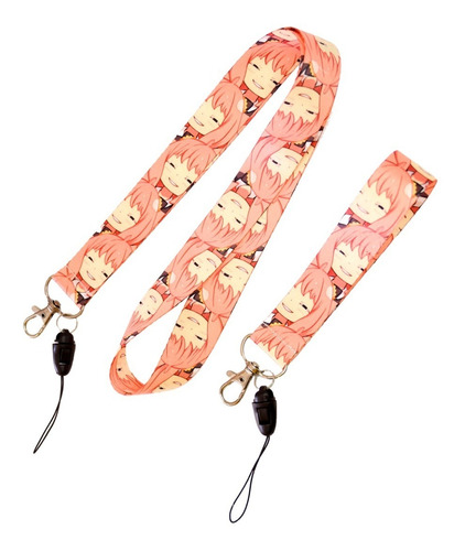 Pack Lanyard Largo Y Corto De Spy X Family Manga / Anime